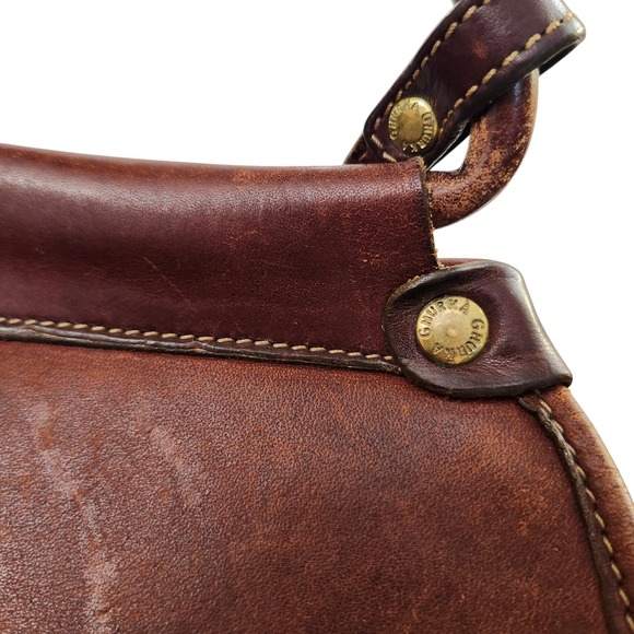 Ghurka Marley No 138 Vintage Brown Leather Backpack Made in USA Handcrafted Bag - Picture 7 of 16